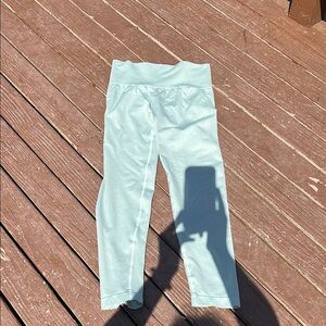 AYBL Blue Leggings High Waist Stretchy Athletic Wear